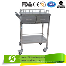 Edelstahl Anästhesie-Behandlung Trolley (CE / FDA / ISO)